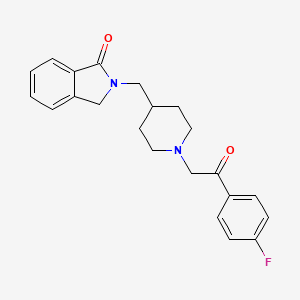 molecular formula C22H23FN2O2 B1679516 Roluperidona CAS No. 359625-79-9