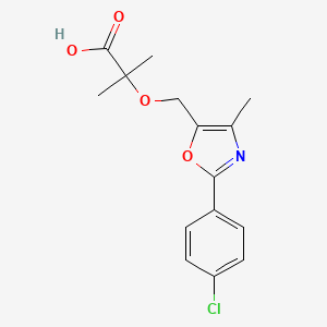 molecular formula C15H16ClNO4 B1679518 罗马扎利特 CAS No. 109543-76-2