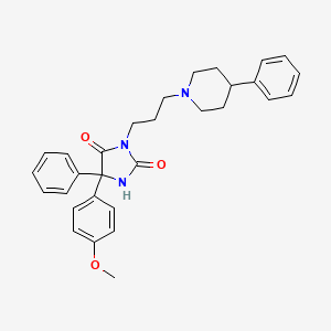molecular formula C30H33N3O3 B1679530 Ropitoin CAS No. 56079-81-3