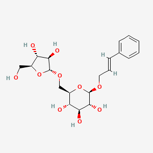 molecular formula C20H28O10 B1679536 Rosarin CAS No. 84954-93-8
