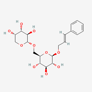 molecular formula C20H28O10 B1679537 Rosavin CAS No. 84954-92-7