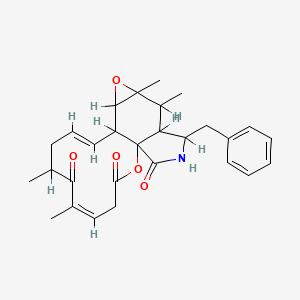 molecular formula C28H33NO5 B1679539 Rosellichalasin CAS No. 123452-64-2