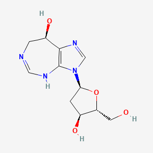 molecular formula C11H16N4O4 B1679546 Pentostatin CAS No. 53910-25-1