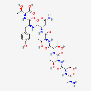 molecular formula C35H55N9O16 B1679561 Peptide T CAS No. 106362-32-7