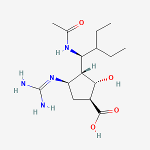 molecular formula C15H28N4O4 B1679564 帕拉米韦 CAS No. 330600-85-6