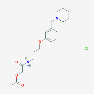 B1679587 Roxatidine acetate hydrochloride CAS No. 93793-83-0