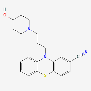 molecular formula C21H23N3OS B1679606 哌硫嗪 CAS No. 2622-26-6