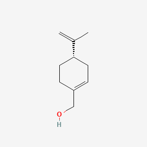 molecular formula C10H16O B1679609 (-)-紫苏醇 CAS No. 18457-55-1