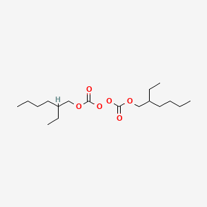 molecular formula C18H34O6 B1679615 Peroxydicarbonic acid, bis(2-ethylhexyl) ester CAS No. 16111-62-9