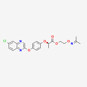 molecular formula C22H22ClN3O5 B1679619 Propaquizafop CAS No. 111479-05-1