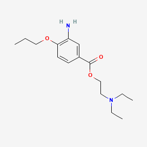 molecular formula C16H26N2O3 B1679620 Proparacaine CAS No. 499-67-2