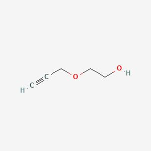 molecular formula C5H8O2 B1679626 乙醇，2-(2-丙炔氧基)- CAS No. 3973-18-0