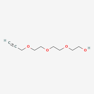 molecular formula C9H16O4 B1679631 2-(2-(2-(丙-2-炔氧基)乙氧基)乙氧基)乙醇 CAS No. 208827-90-1