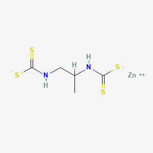 molecular formula C5H8N2S4Zn B1679641 丙炔菌胺 CAS No. 12071-83-9