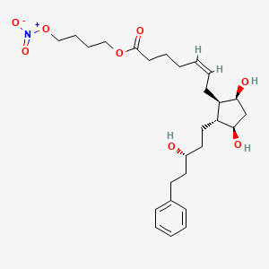 B1679694 Latanoprostene BUNOD CAS No. 860005-21-6