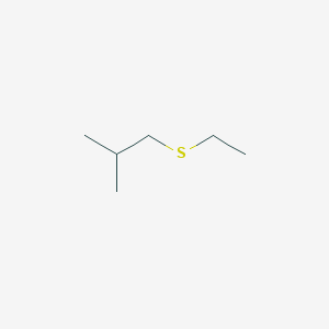 molecular formula C6H14S B167976 Ethyl isobutyl sulfide CAS No. 1613-45-2