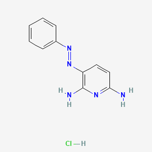 B1679787 Phenazopyridine hydrochloride CAS No. 136-40-3