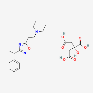 B1679794 Proxazole citrate CAS No. 132-35-4