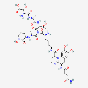 B1679818 Pseudobactin A CAS No. 79438-64-5