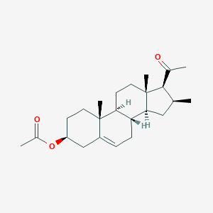 B167991 Pregn-5-en-20-one, 3beta-hydroxy-16beta-methyl-, acetate CAS No. 1769-67-1