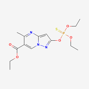 molecular formula C14H20N3O5PS B1679933 吡唑磷 CAS No. 13457-18-6