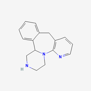 molecular formula C16H17N3 B1679964 去甲米氮平 CAS No. 61337-68-6