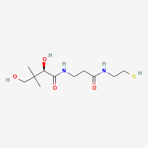 molecular formula C11H22N2O4S B1680023 泛酰胺 CAS No. 496-65-1