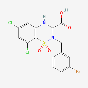 2H-1,2,4-Benzothiadiazine-1-dioxide-3-carboxylate acid