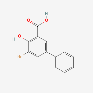 5-Bromo-4-hydroxy-[1,1'-biphenyl]-3-carboxylic acid