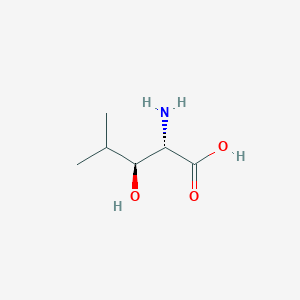 molecular formula C6H13NO3 B168012 β-羟基亮氨酸 CAS No. 10148-70-6