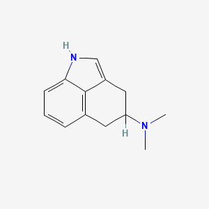 B1680171 n,n-Dimethyl-1,3,4,5-tetrahydrobenzo[cd]indol-4-amine CAS No. 73625-11-3