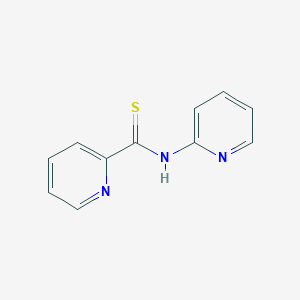 molecular formula C11H9N3S B1680198 N-(pyridin-2-yl)pyridine-2-carbothioamide CAS No. 39122-38-8