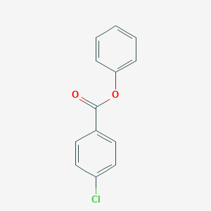 molecular formula C13H9ClO2 B168022 苯基4-氯苯甲酸酯 CAS No. 1871-38-1