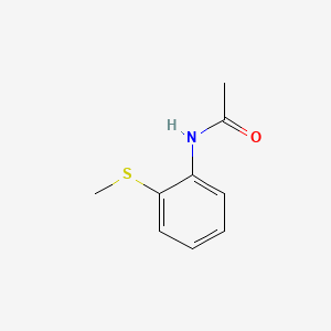 B1680221 N-(2-(Methylthio)phenyl)acetamide CAS No. 6310-41-4