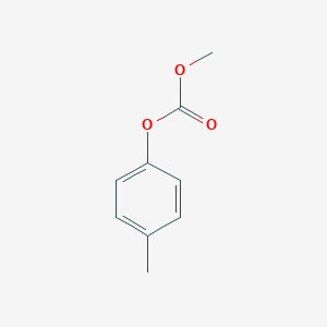 molecular formula C9H10O3 B168023 Carbonic acid, methyl 4-methylphenyl ester CAS No. 1848-01-7