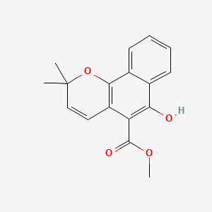 molecular formula C17H16O4 B1680248 Rubimaillin CAS No. 55481-88-4