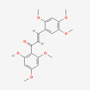 molecular formula C20H22O7 B1680250 Rubone CAS No. 73694-15-2