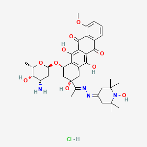 molecular formula C36H47ClN4O10 B1680251 Ruboxyl CAS No. 80214-88-6