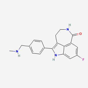 molecular formula C19H18FN3O B1680265 鲁卡帕尼 CAS No. 283173-50-2