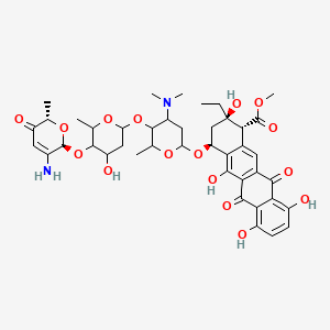 B1680267 Rudolfomycin CAS No. 69245-38-1