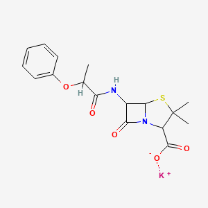 B1680298 Phenethicillin potassium CAS No. 132-93-4