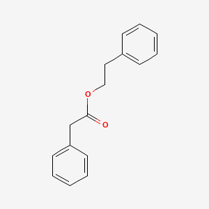 B1680302 Phenethyl phenylacetate CAS No. 102-20-5