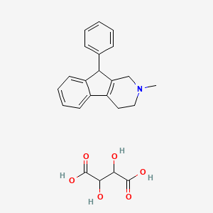 B1680309 Phenindamine tartrate CAS No. 569-59-5