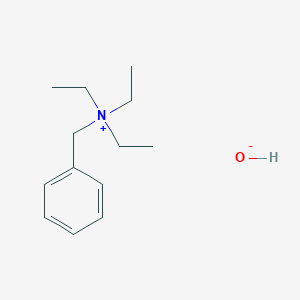 molecular formula C13H23NO B168033 Benzyltriethylammonium hydroxide CAS No. 1836-42-6