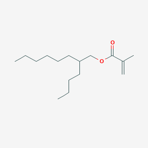 molecular formula C16H30O2 B168036 2-Butyloctyl methacrylate CAS No. 10097-26-4
