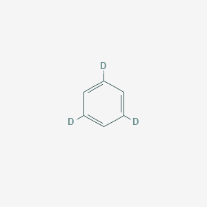 molecular formula C6H6 B168037 苯-1,3,5-d3 CAS No. 1684-47-5
