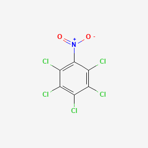 molecular formula C6Cl5NO2<br>NO2C6H4Cl B1680406 五氯硝苯 CAS No. 82-68-8