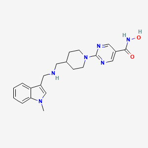molecular formula C21H26N6O2 B1680408 奎希那他 CAS No. 875320-29-9