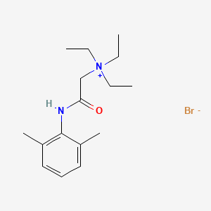 molecular formula C16H27BrN2O B1680413 利多卡因N-乙基溴化物 CAS No. 24003-58-5