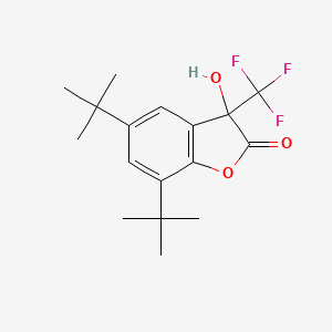 molecular formula C17H21F3O3 B1680417 Rac bhff CAS No. 123557-91-5